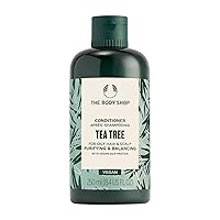 The Body Shop Tea Tree Purifying & Balancing Conditioner, For Oily Hair & Scalp, Vegan, 8.4 FL OZ The Body Shop Tea Tree Purifying & Balancing Conditioner, For Oily Hair & Scalp, Vegan, 8.4 FL OZ