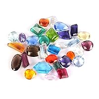 GEMHUB Mix Gemstones Lot Assorted Shapes & Sizes Multi Color Gems For Craft