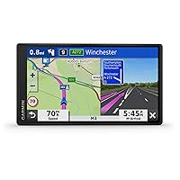Garmin DriveSmart 65 MT-S 6.95 Inch Sat Nav with Edge to Edge Display, Map Updates for UK, Ireland and Full Europe, Live Traffic, Bluetooth Hands-free Calling, Voice Commands and Smart Features, Black