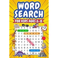 Word Search for Kids Ages 6-8: 100 Themed Puzzles with Pictures for Language Development and Fun
