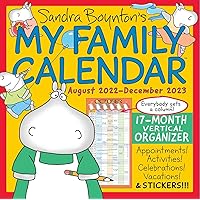 Sandra Boynton's My Family Calendar 17-Month 2022-2023 Family Wall Calendar Sandra Boynton's My Family Calendar 17-Month 2022-2023 Family Wall Calendar Calendar