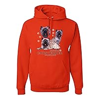 If It's Not a Cairn Terrier It's Just a Dog Gift Dog Lover Graphic Mens Hoodies