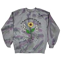 Grateful Dead Unisex-Adult Standard Keep It Green Tie Dye Sweatshirt