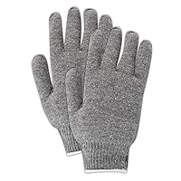 MAGID Grey Shadow G138 High-Density Cotton/Polyester Glove, 9.5