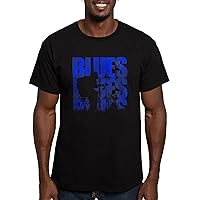 CafePress Blues Guitar Men's Fitted T Shirt Men's Fitted T