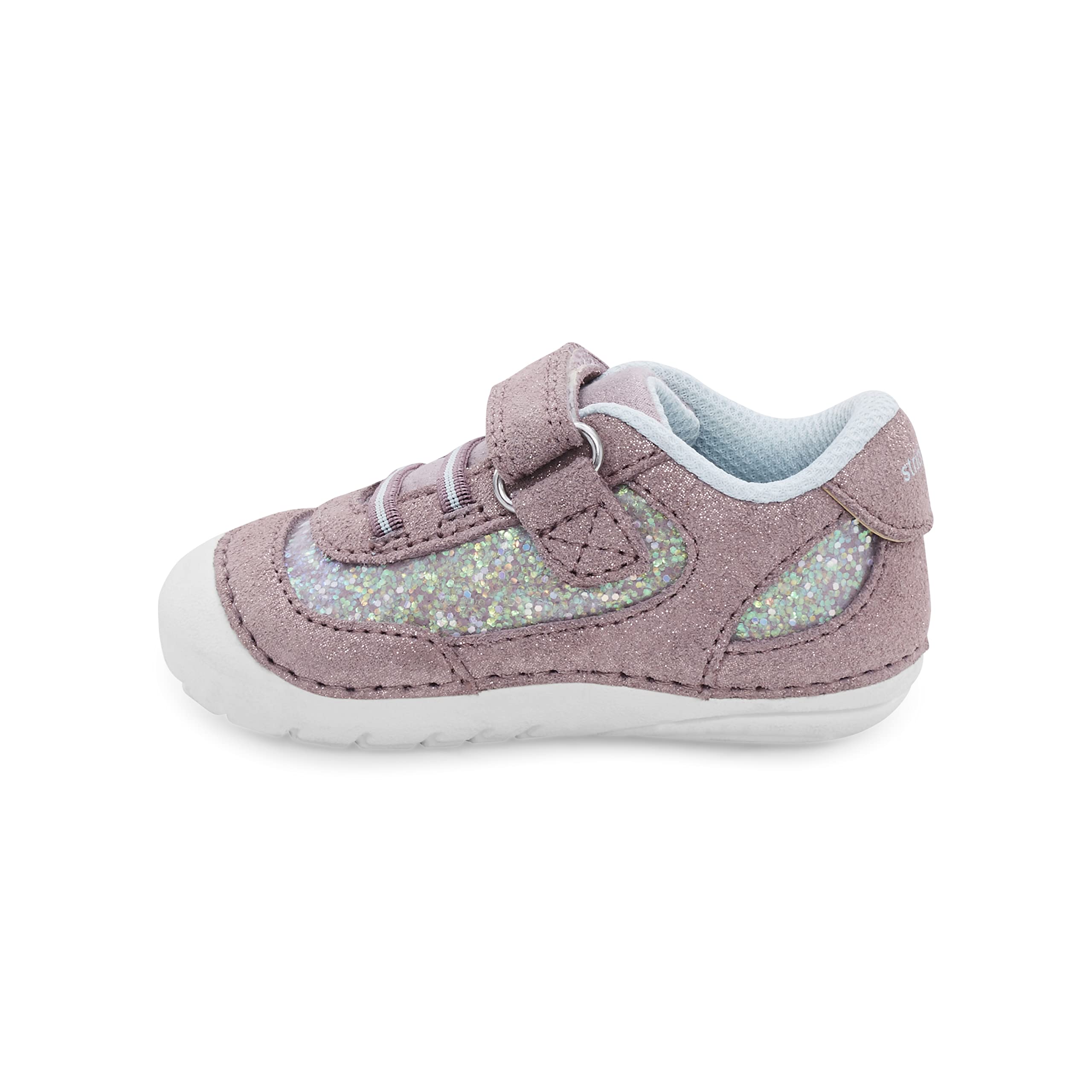 Stride Rite Baby Girls SM Jazzy Sneaker, Lavender Multi, 5 Infant