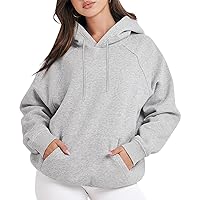 Women Oversized Hoodies Drawstring Hooded Sweatshirt Cozy Fall Pullover Tops Stylish Y2K Hoodie 2023 Preppy Clothes