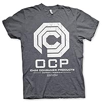 Robocop Officially Licensed Omni Consumer Products Mens T-Shirt (Dark-Heather)
