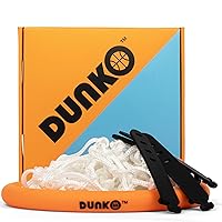 Dunko Slam Skin Outdoor Net and Basketball Rim Protector Gives You All Game and No Pain | Protects Hands from Blisters and Other Injuries at The Rim | Slam Dunk with Confidence