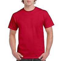 Gildan Men's Short Sleeve 4-Pack Cotton Jersey T-Shirt