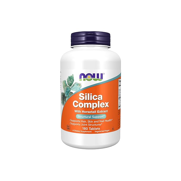 Mua NOW Supplements, Silica Complex with Horsetail Extract, Supports Hair,  Skin and Nail Health*, Structural Support*, 180 Tablets trên Amazon Mỹ  chính hãng 2023 | Fado
