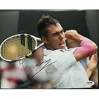 Jerzy Janowicz Polish Tennis Player Autographed Signed Tennis 8x10 Photo PSA COA