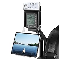 Phone & Tablet Holder Compatible with Concept 2 Rowing Machine PM5, Phone & Tablet Mount, 2-in-1 Tablet Stand for Model D&E and Rowerg, Patent Pending