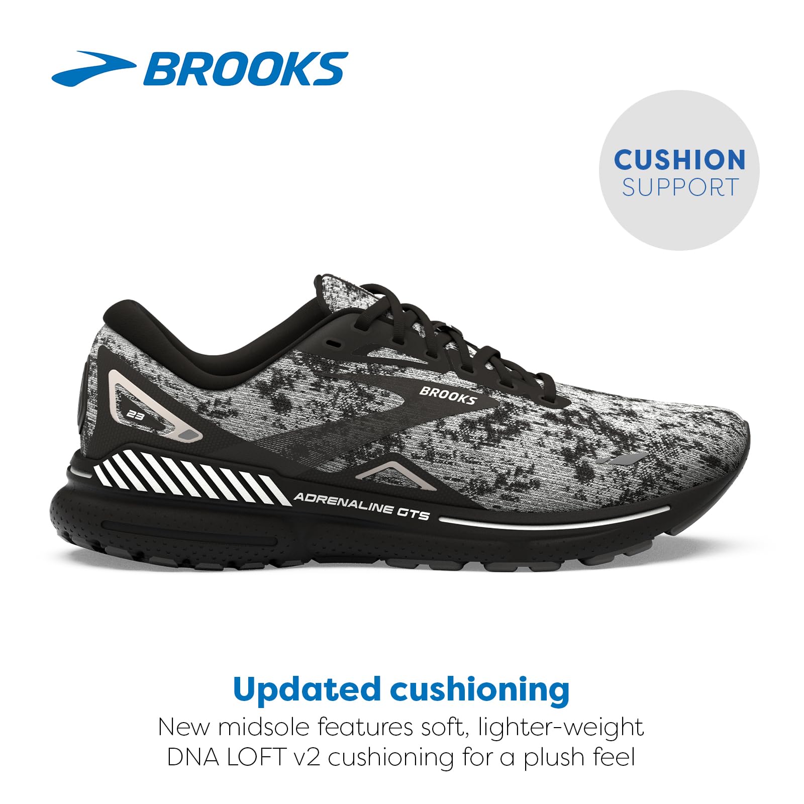 Brooks Men’s Adrenaline GTS 23 Supportive Running Shoe