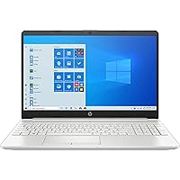 2021 HP 15.6 in Full HD Laptop, 11th Gen Intel Core i3-1115G4 Processor , 8GB DDR4 RAM, 256GB SSD, HDMI, Bluetooth, Win 10 Home, Natural Silver, W/ MD Accessories, HP 15-dw