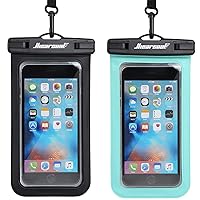 Universal Waterproof Case,Hiearcool Waterproof Phone Pouch Compatible for iPhone 13 12 11 Pro Max XS Max Samsung Galaxy s10 Google Up to 7.0