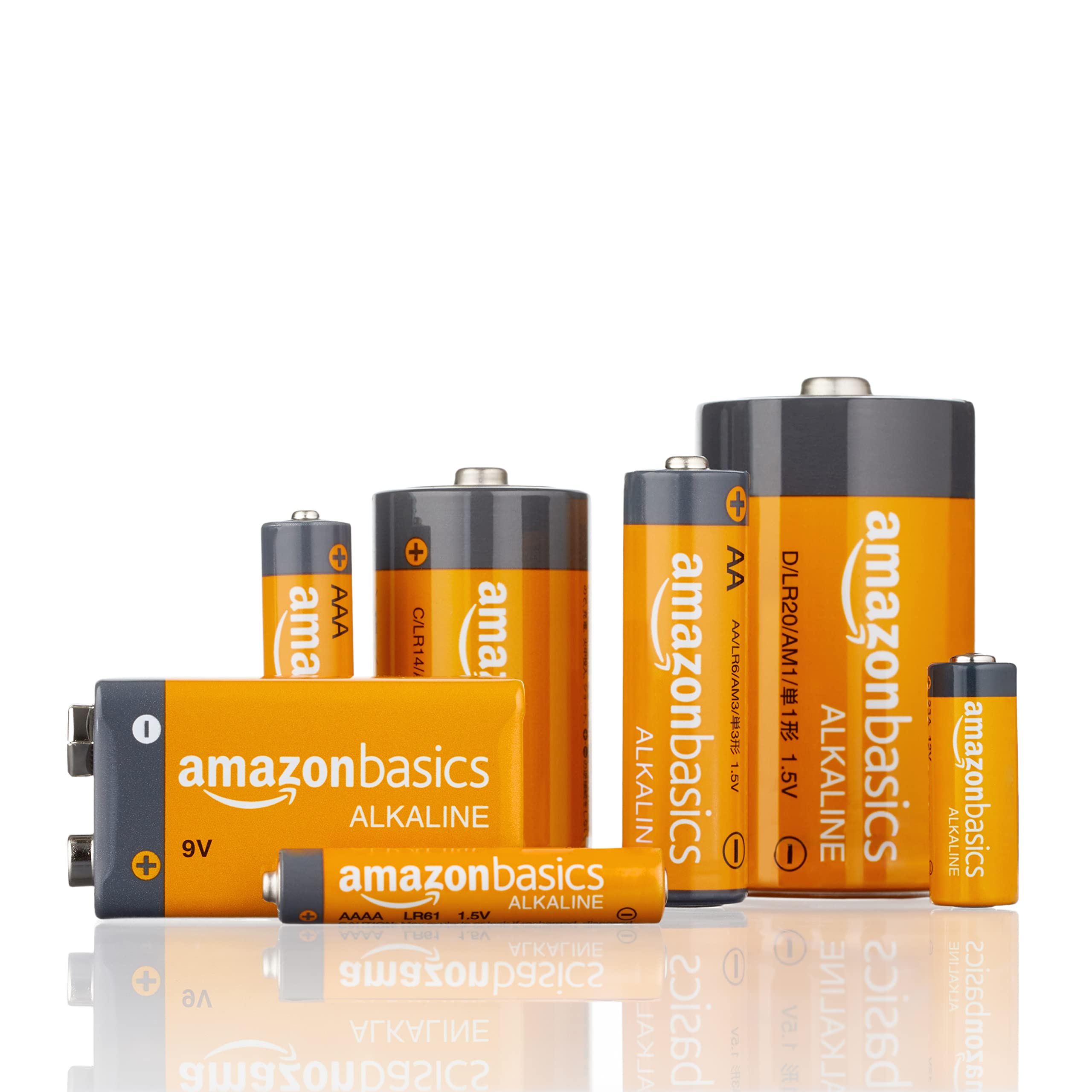 Amazon Basics 20-Pack AAA Alkaline High-Performance Batteries, 1.5 Volt, 10-Year Shelf Life