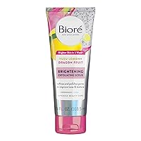 Bioré Brightening Exfoliating Scrub, 3.5 Fluid Ounces, to Exfoliate and Even Skin Tone, for All Skin Types
