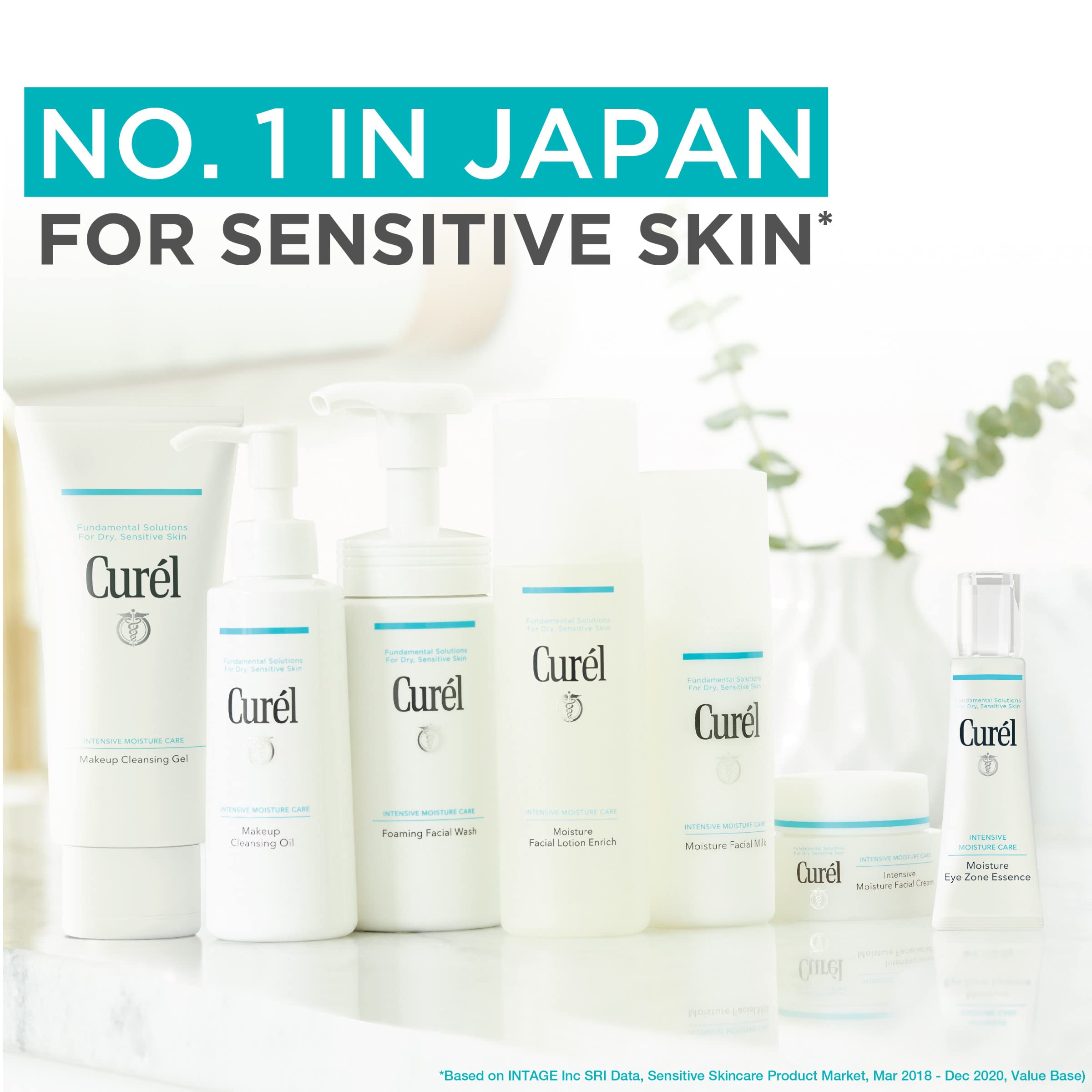 Curel Japan Skin Care Hydrating Water Essence Toner, Water Based Face Moisturizer for Dry Skin, Serum for Face, 5 oz