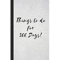 Things to do for 366 Days: A bullet formatted book for your day to day List of things to do - Stone Effect (To Do List 5.06