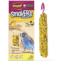 A&E Cage Co. SmaKers Treat Sticks for Parakeet in Egg Flavor