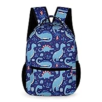 Funny Cartoon Dinosaurs Backpack Adjustable Strap Laptop Backpack Casual Business Travel Bags for Women Men