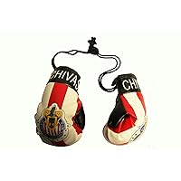 Chivas (Mexico) Soccer Team Logo Mini Boxing Gloves.New