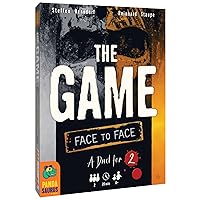 Pandasaurus Games The Game Face to Face Card Game | Two Player Strategy Game | Interactive Dueling Game | Fun Family Game for Adults and Kids | Ages 8+ | 2 Players | Avg. Playtime 20 Minutes | Made