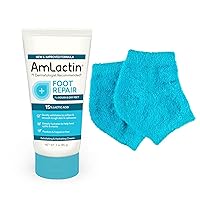 Foot Repair Foot Cream Therapy, 3 oz + One Pair Moisturizing Heel Socks