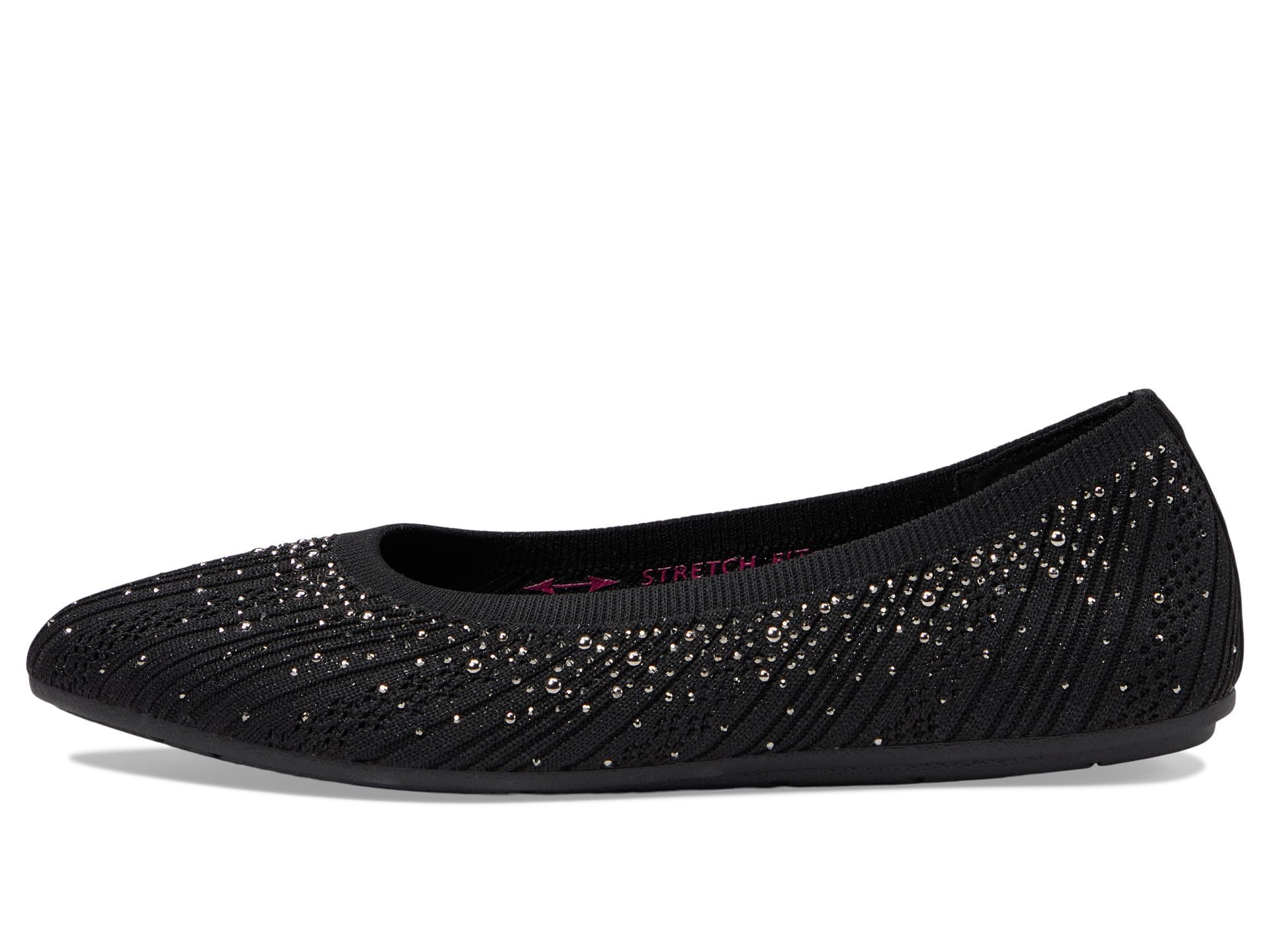 Skechers Women's Cleo 2.0-Glitzy Daze Ballet Flat