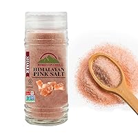 Himalayan Chef Pink Salt Shaker, 4.2 Ounce Fine Grains