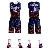 Custom Basketball Jersey Uniform for Men Women Youth Personalized Sportswear Printed Team Name Number Logo