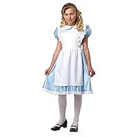 California Costumes Alice Girl's Costume Large, White/Blue