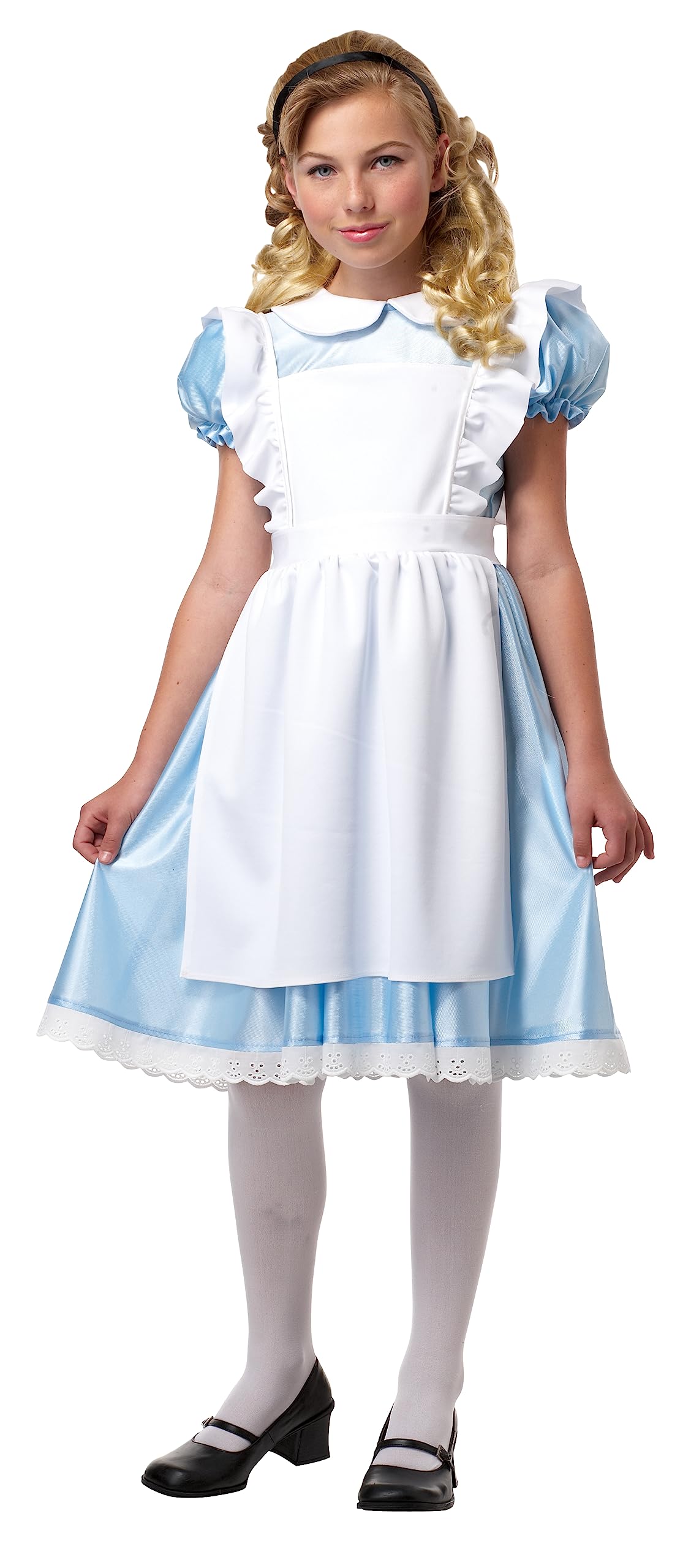 California Costumes Alice Girl's Costume Small, White/Blue