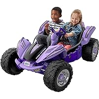 Power Wheels Dune Racer Extreme Purple 12-V Ride-on Vehicle for Preschool Kids Ages 3-7 Years