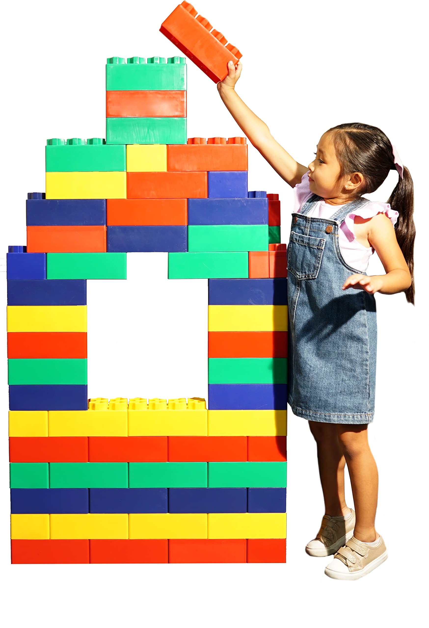 Kids Adventure Jumbo Blocks Large Building Blocks, 72 pc (00298-3)