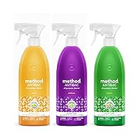 Method All Purpose Natural Surface Cleaning Spray - 28oz Variety Pack (Bamboo, Citron, Wildflower)