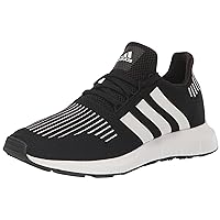 adidas Men's Swift Run Sneaker, Core Black/White/White, 9.5