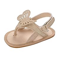 Little Bee 30a Spring And Summer Children Baby Todller Shoes Boys And Girls Sandals Pinch Toe Solid Baby Squeaky Sandals