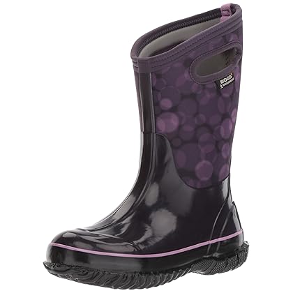 BOGS Unisex-Child Classic High Waterproof Insulated Rubber Neoprene Rain Boot