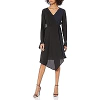 Bailey 44 Women's Faux Silk, Wrap Dress, Durable and Breathable