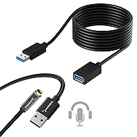 SABRENT 10-Feet USB 3.0 Extension Cable (A-Male to A-Female) with 20