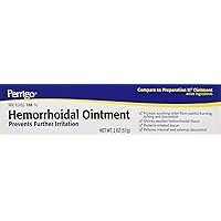 Hemorrhoidal Pain Relief Ointment Generic for Preparation H 2 oz (57g) Per Tube, 2 Ounce (Pack of 3)