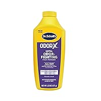 Dr. Scholl's Odor-Fighting X Foot Powder, Yellow, 6.25 Ounce (Pack of 3)