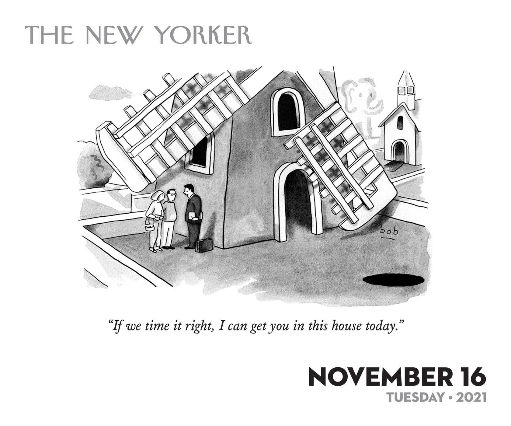 Cartoons from The New Yorker 2021 Day-to-Day Calendar