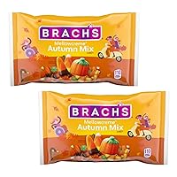 Mellowcreme Autumn Mix - Mellowcreme Pumpkins, Candy Corn, and Harvest Corn in Each Bag - Pack of 2-11 oz Bags - Enjoy This Delicious Taste of Fall with Friends and Family