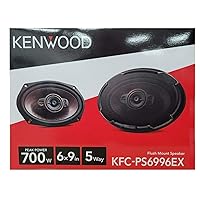 Kenwood KFC-PS6996EX Performance 6x9 INCH 5-Way 700W Car Audio Speakers