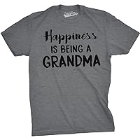 Happiness is Being a Grandma Unisex Fit T Shirts Gift Idea Funny Family T Shirt