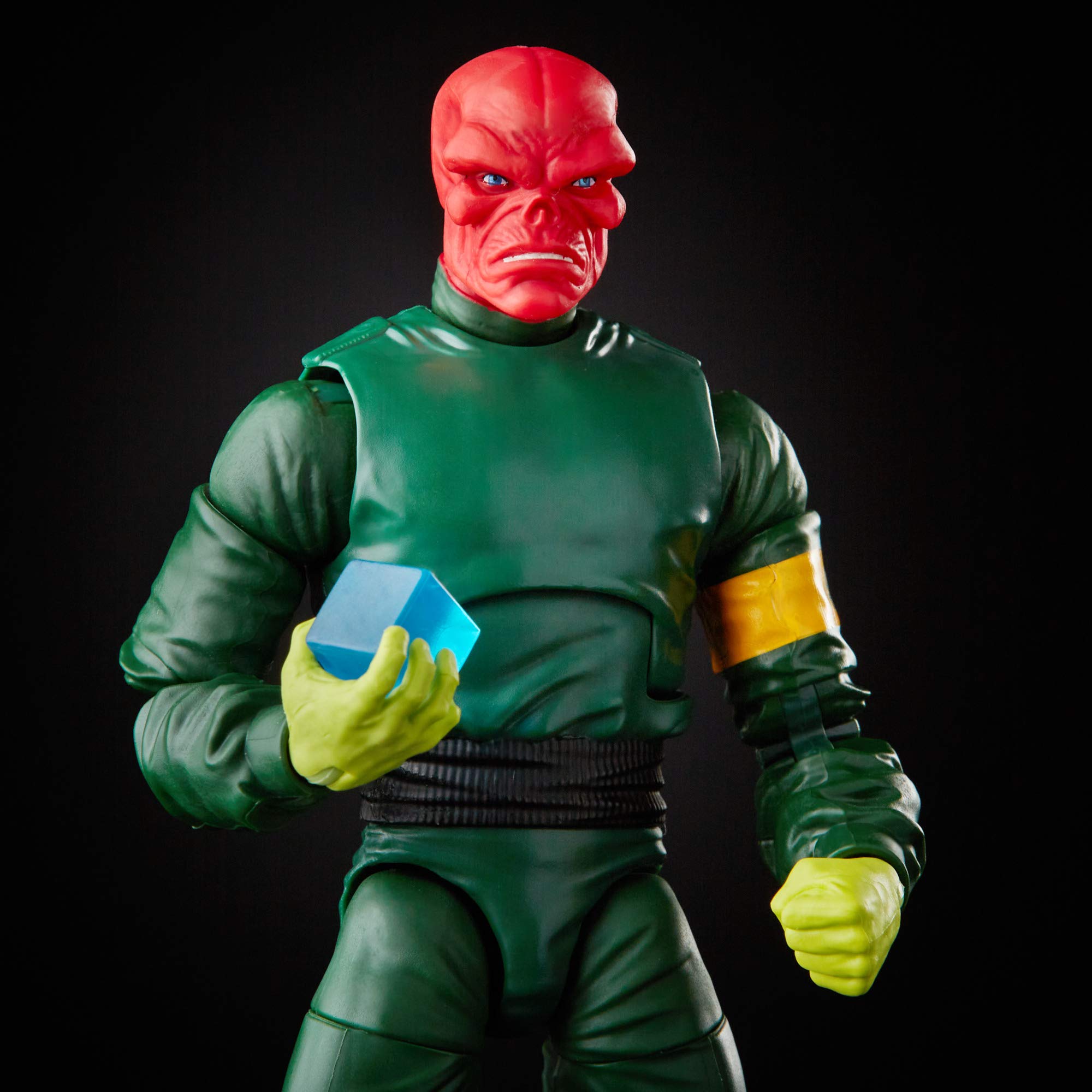 Marvel Hasbro Hasbro Legends Series 6-inch Collectible Action Red Skull Figure and 7 Accessories and 1 Build-a-Figure Part, Premium Design