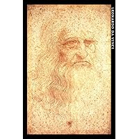 Leonardo da Vinci: Portrait of a Man in Red Chalk. Self-portrait. Elegant notebook for art lovers